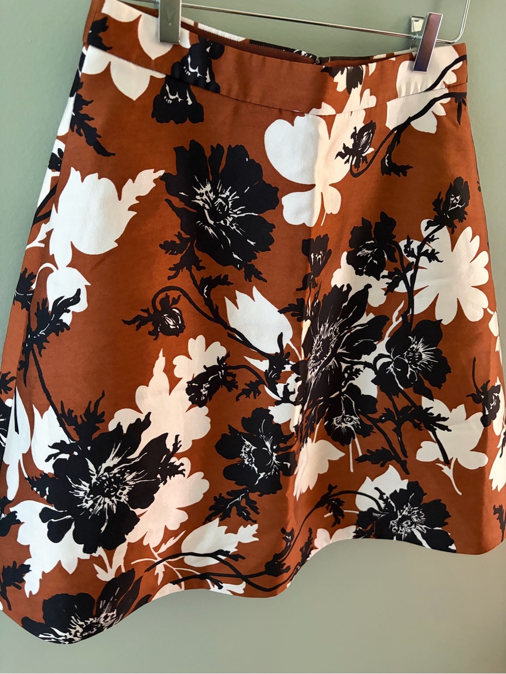 J. Crew collection ochre floral skirt - Picture 6 of 7